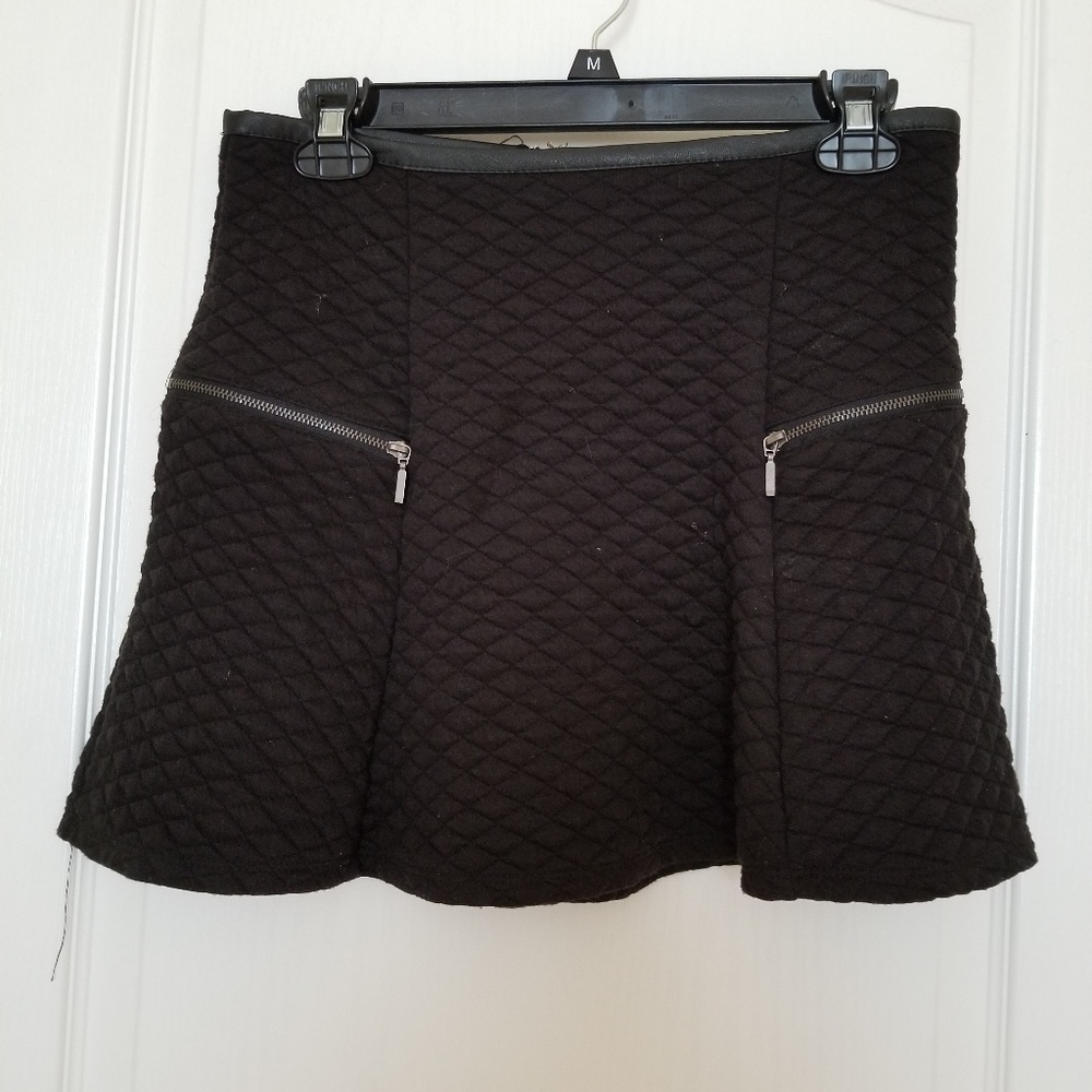 Quilted Skater Skirt